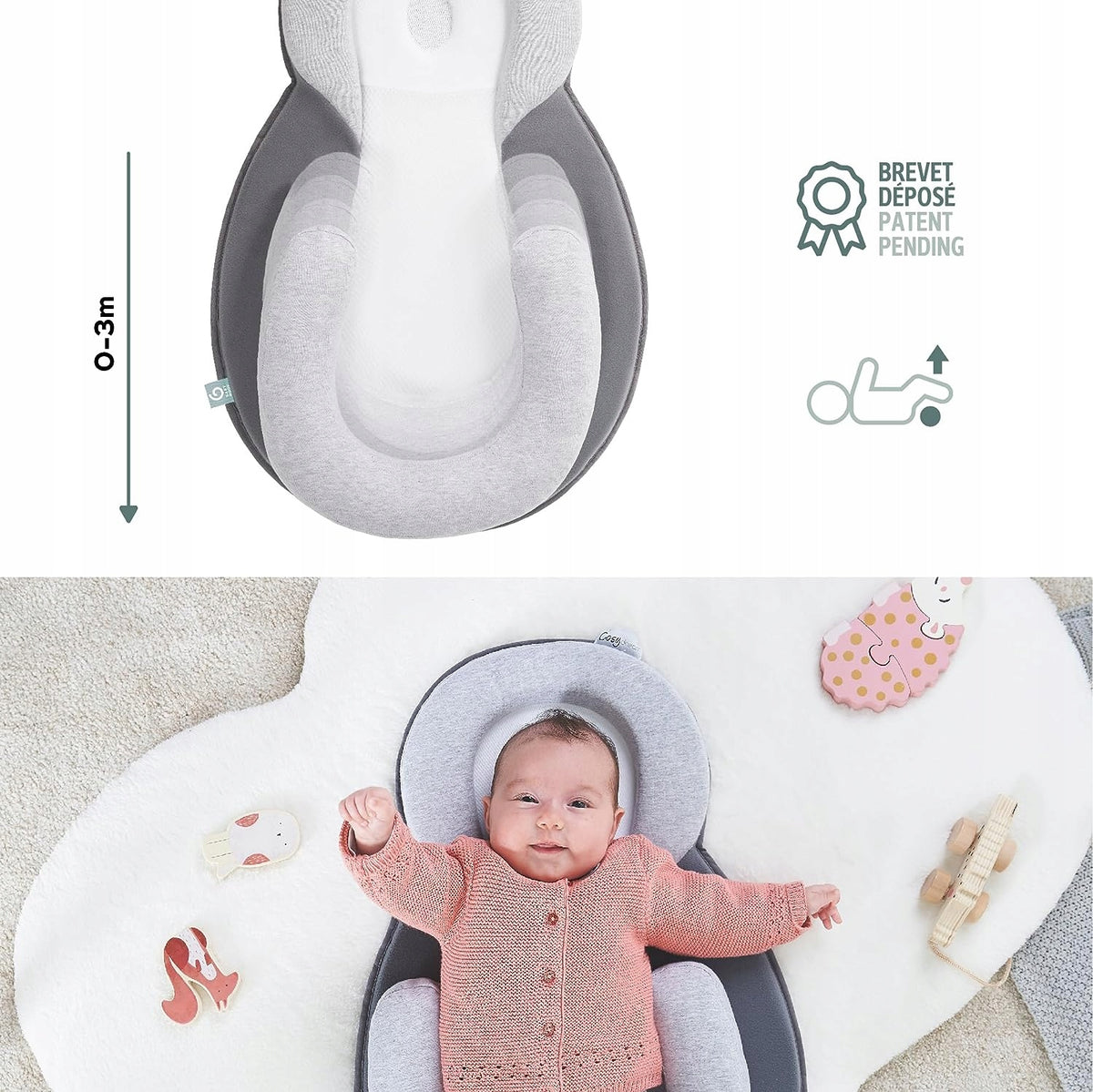 BABYMOOV cosydream vankúš stabilizátor
