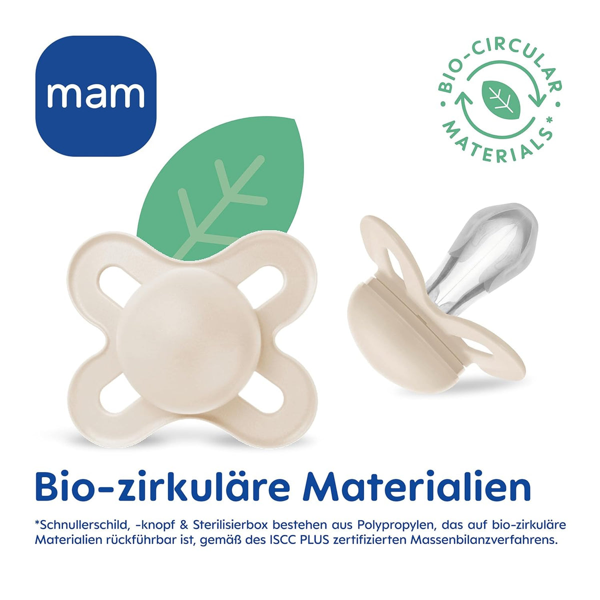 MAM Original smoczki uspokajające Day&Night 0-6m x4 ŚWIECĄCE, bio-cyrkularne materiały