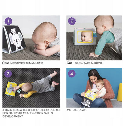 TAF TOYS kontrastreiches Sensorikbuch SPIEGEL
