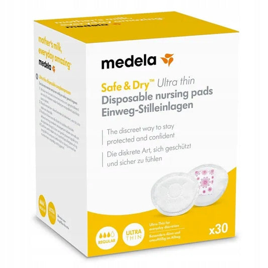 MEDELA Safe&Dry Υπερ-λεπτά επιθέματα θηλασμού x60