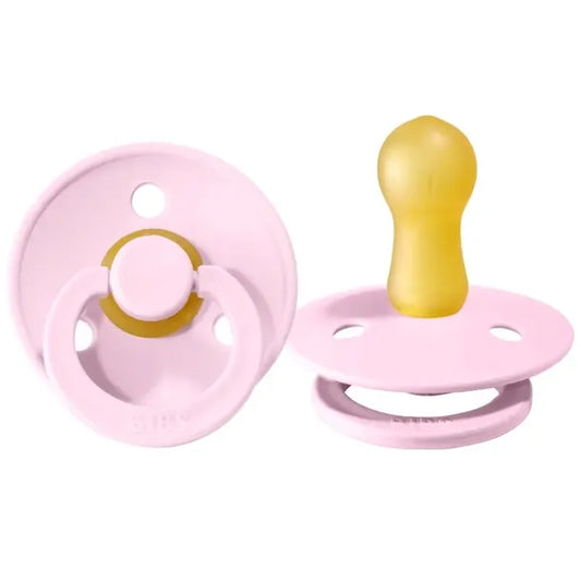 BIBS COLOUR uklidňující dudlíky 2ks kaučuk 0+