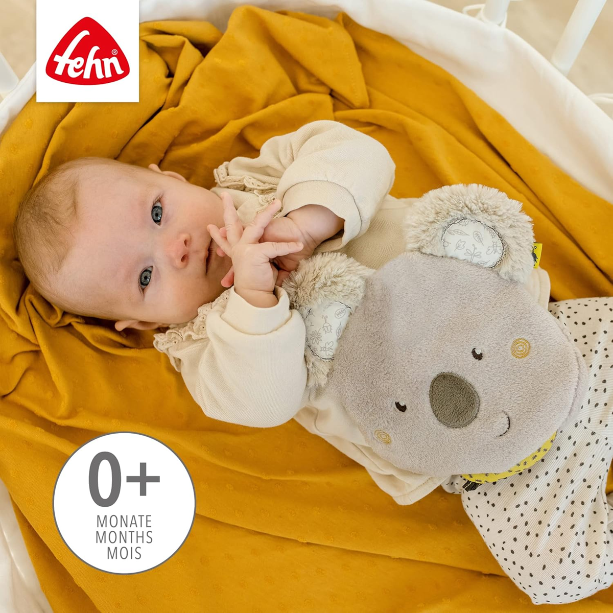 FEHN Koala Australia bolsa de peluche con huesos de cereza 20 x 20 cm