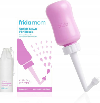 FRIDA Mom steklenička za poporodno nego Peri 295 ml + etui