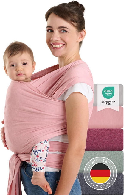 LALENI fular portabebés ergonómico para llevar bebés hasta 15 kg