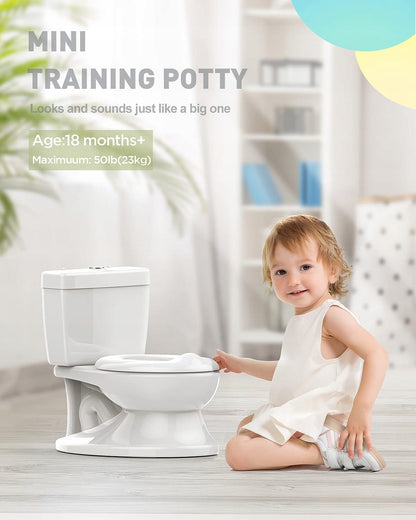 ADOVEL Töpfchen Meine erste Toilette SOUND