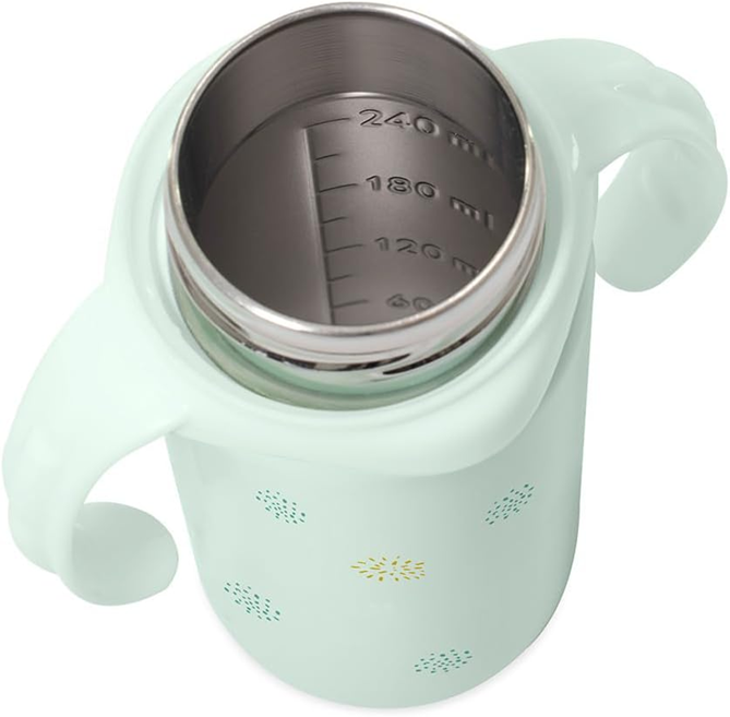 MINILAND Thermobaby botella térmica de acero inoxidable 240 ml 0+ para bebés