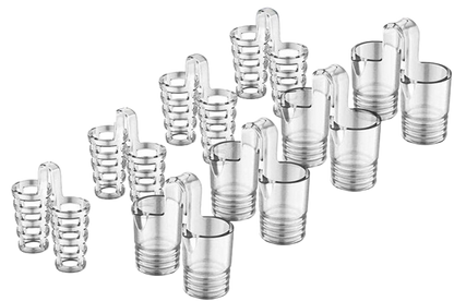 Tapones antirronquidos de silicona, 8 unidades