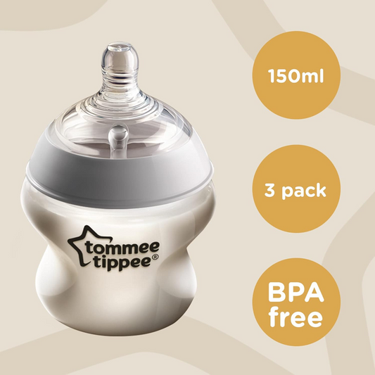 TOMMEE TIPPEE set di biberon closer to nature 3x 150ml