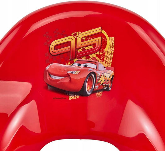 KEEEPER Ewa Cars nakładka na sedes ZYGZAK MCQUEEN 18 m+ czerwona z motywem auta Pixar