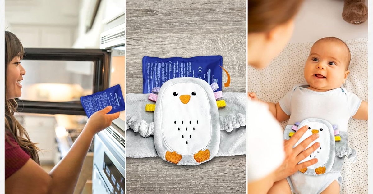 NATURAFLASH grelni ali hladilni termofor za krče in bolečine v trebuhu SOVA