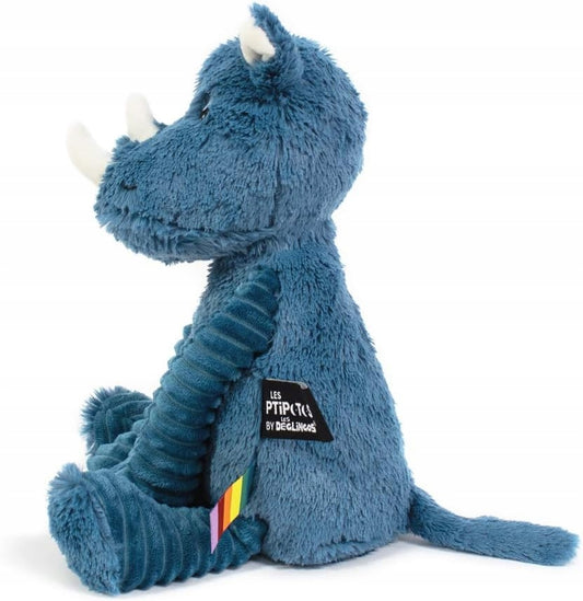 LES DEGLINGOS Ptipotos мека играчка за гушкане НОСОРОГ 34 cm