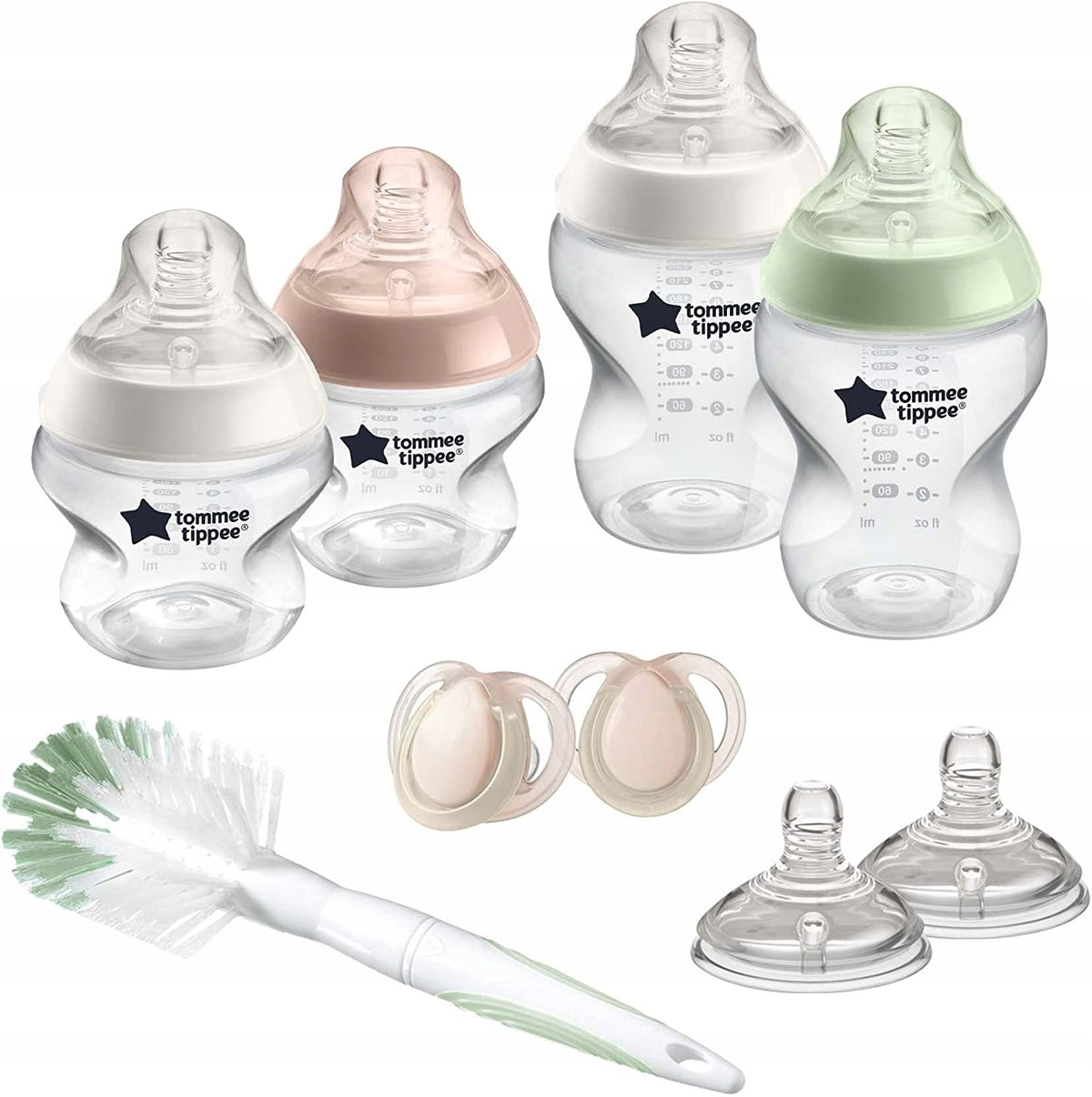 TOMMEE TIPPEE štartovacia sada fľaše a cumlíky, 9 ks
