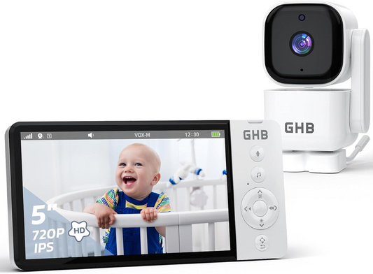 GHB ABM720C digitalna elektronska varuška 5" LCD