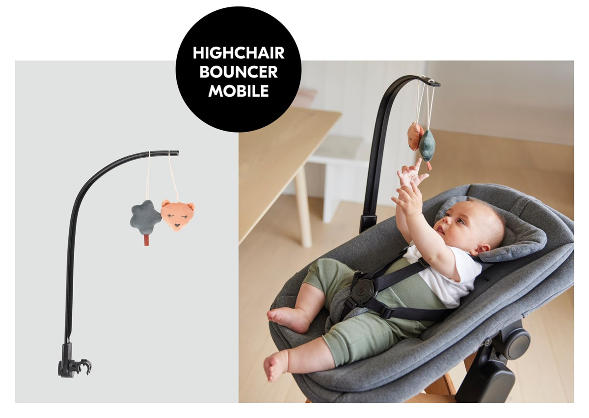 HAUCK bøjle-bue med legetøj til legehvile HIGHCHAIR BOUNCER