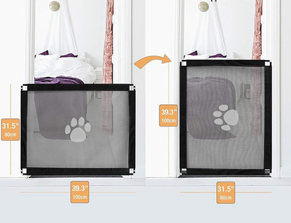 NAMSAN barrera de seguridad para perros 80 x 100 cm