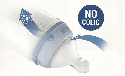NUK First Choice+ Biberón 150 ml 0-6 m indicador de temperatura