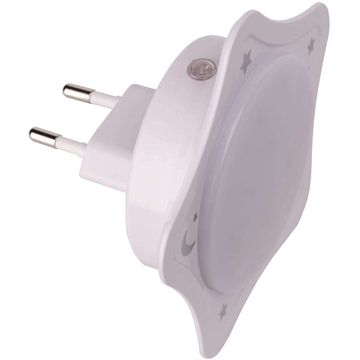 TIGEX automatyczna lampka nocna LED do gniazdka, czujnik ciemności 9 cm – zdjęcie 2