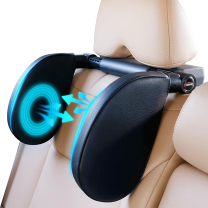 OASSER reposacabezas de coche ajustable 14-28 cm 180°