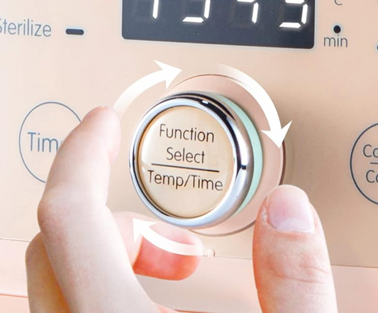 BEAR 6 in 1 scaldabiberon, scongelamento, mantenimento della temperatura, sterilizzazione