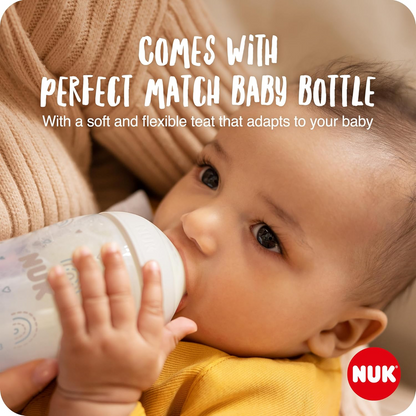 NUK sacaleches manual + set de biberones Perfect Match 150 ml