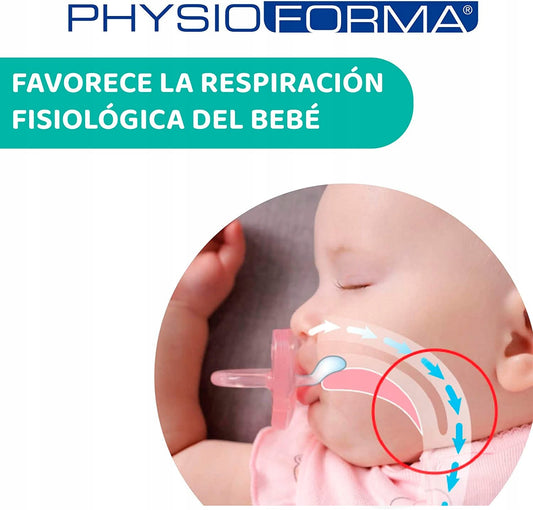 CHICCO PhysioForma suzetă x2 0-2m MINI SOFT
