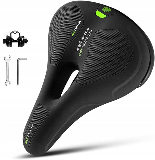 AYAMAYA sella per bicicletta MTB e trekking in schiuma 18,5 x 26 cm