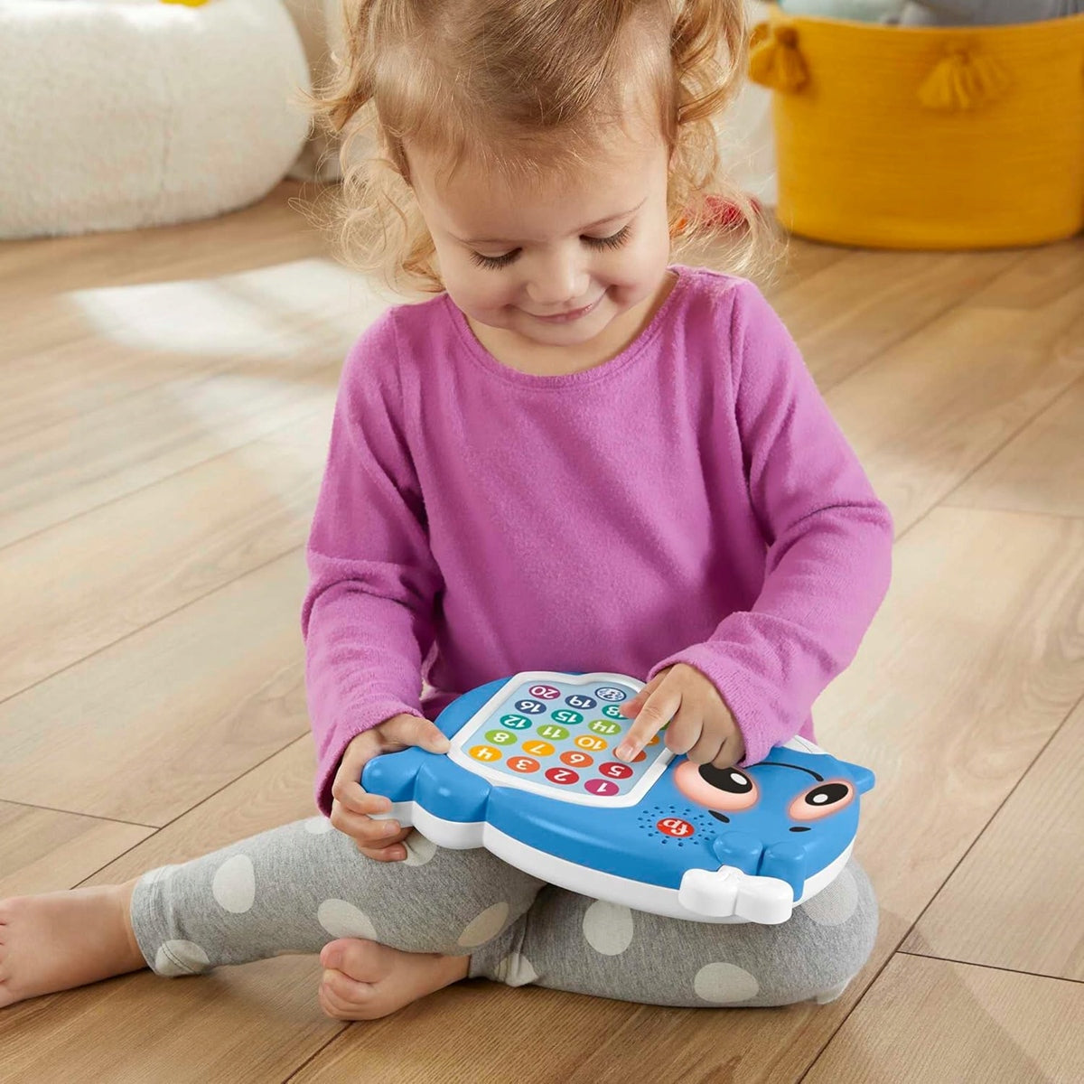 FISHER-PRICE interaktivni KIT z lučkami, 120 melodijami in stavki, NEMŠKI JEZIK