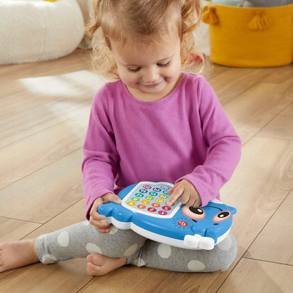FISHER-PRICE interaktivni KIT z lučkami, 120 melodijami in stavki, NEMŠKI JEZIK