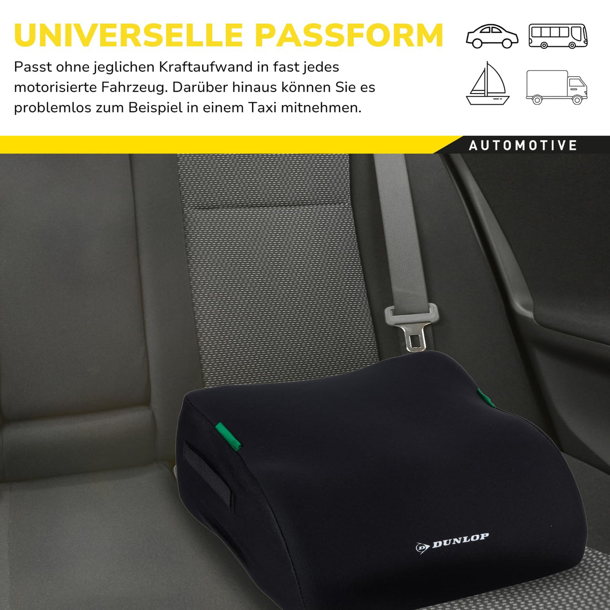 DUNLOP Car Booster otroški avtosedež-podstavek 135-150 cm