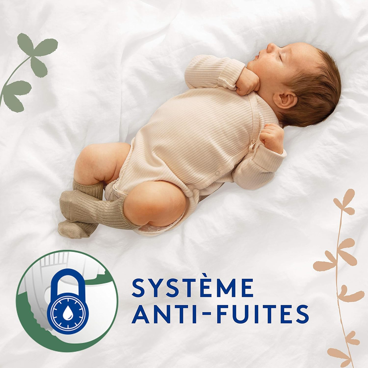LOTUS BABY ekološke plenice za enkratno uporabo, velikost 1 (2-5 kg) x20