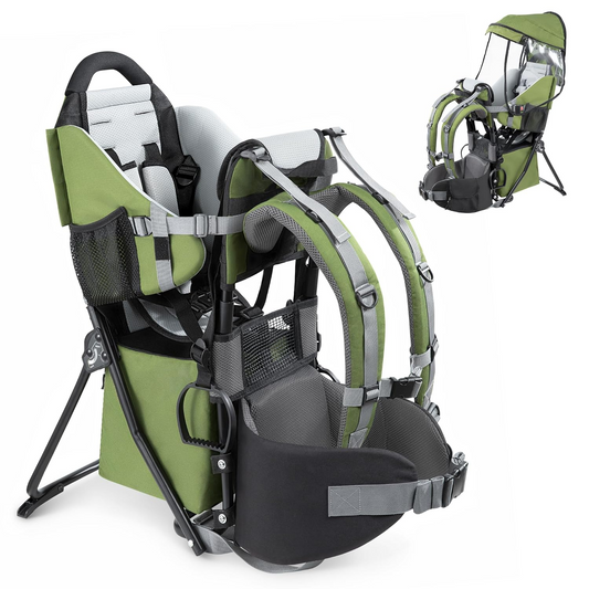 BESREY KRAXE zaino porta bambino da trekking 6-36 mesi