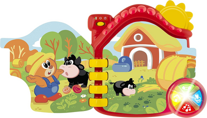CHICCO Farma libro electrónico educativo en inglés e italiano para niños