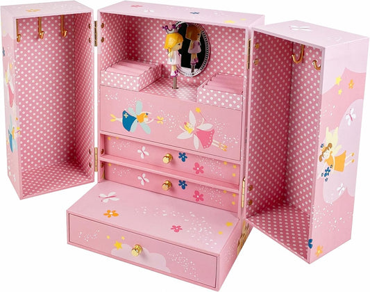 TROUSSELIER Princesa glasbena skrinjica 13x25 cm z Mozartovo skladbo - Menuet