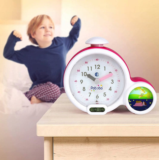 PABOBO Kid'Sleep VZGOJNA BUDILKA rožnata