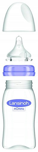 LANSINOH biberón 160 ml tetina S para alimentación