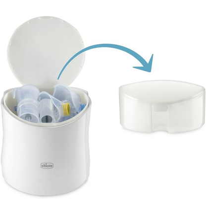 CHICCO Easy Breath Family inhalator nebulizator 0,37 ml/ min + pojemnik