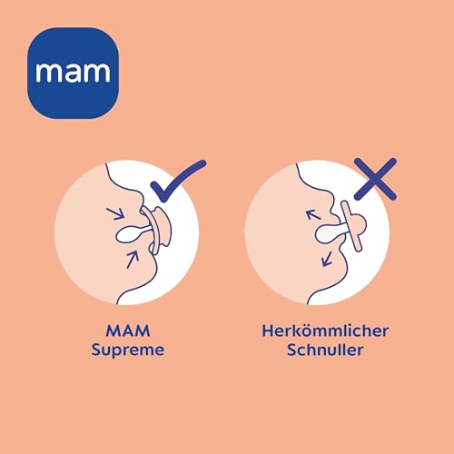 MAM Supreme Day&Night silikonske dude 0-6m x4 SVETLEČE