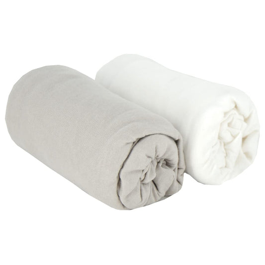 BABY CALIN lenzuolo con angoli x2 140x70