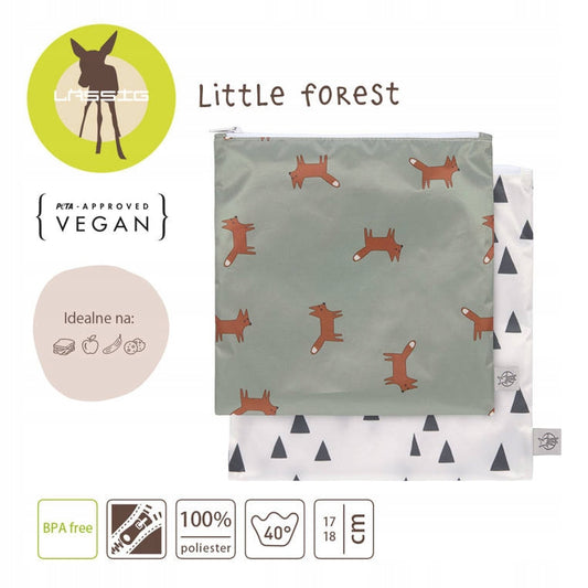 LASSIG Snack Bag saquinhos para snacks x2 17x18cm