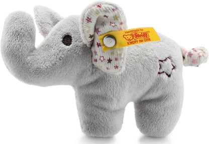 STEIFF Mini-Raschelrassel ELEFANT 11 cm