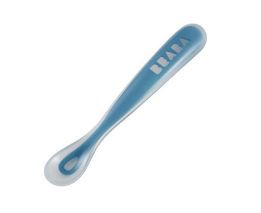 BEABA cucchiaino in silicone 4 mesi+