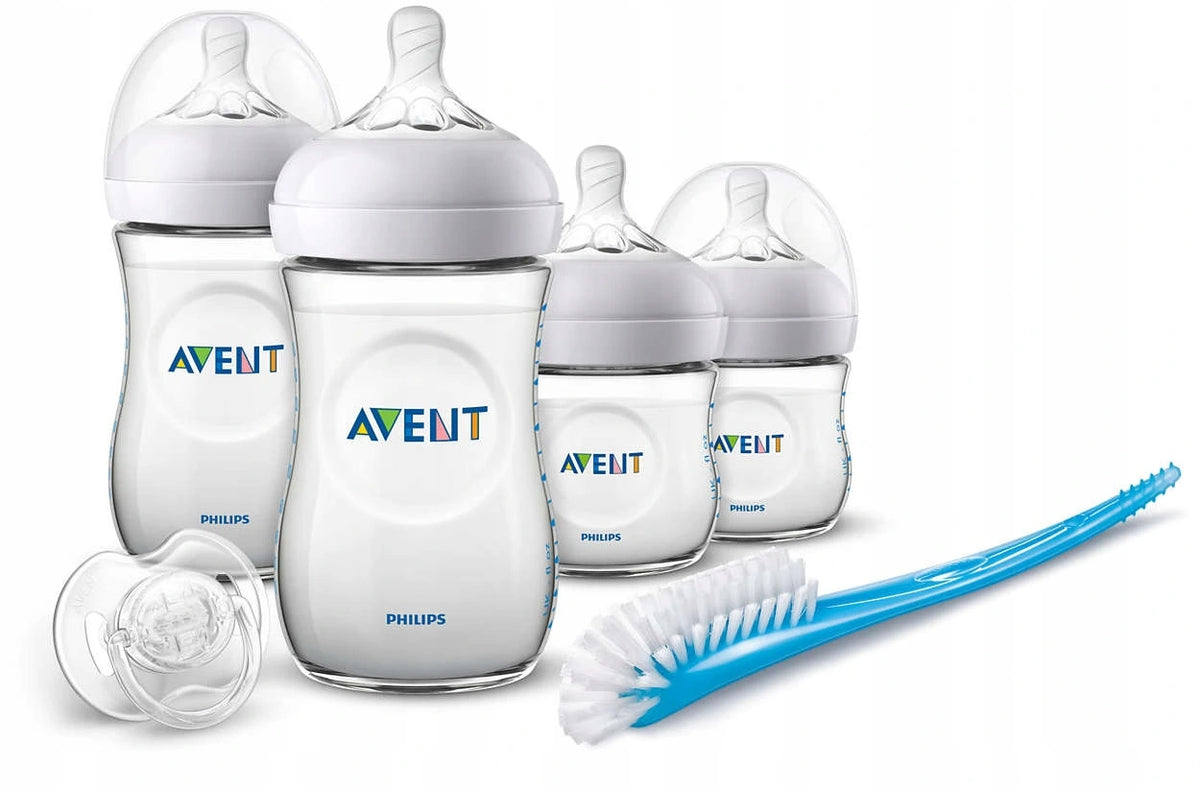 PHILIPS AVENT Set 4 Flaschen, Schnuller, Bürste