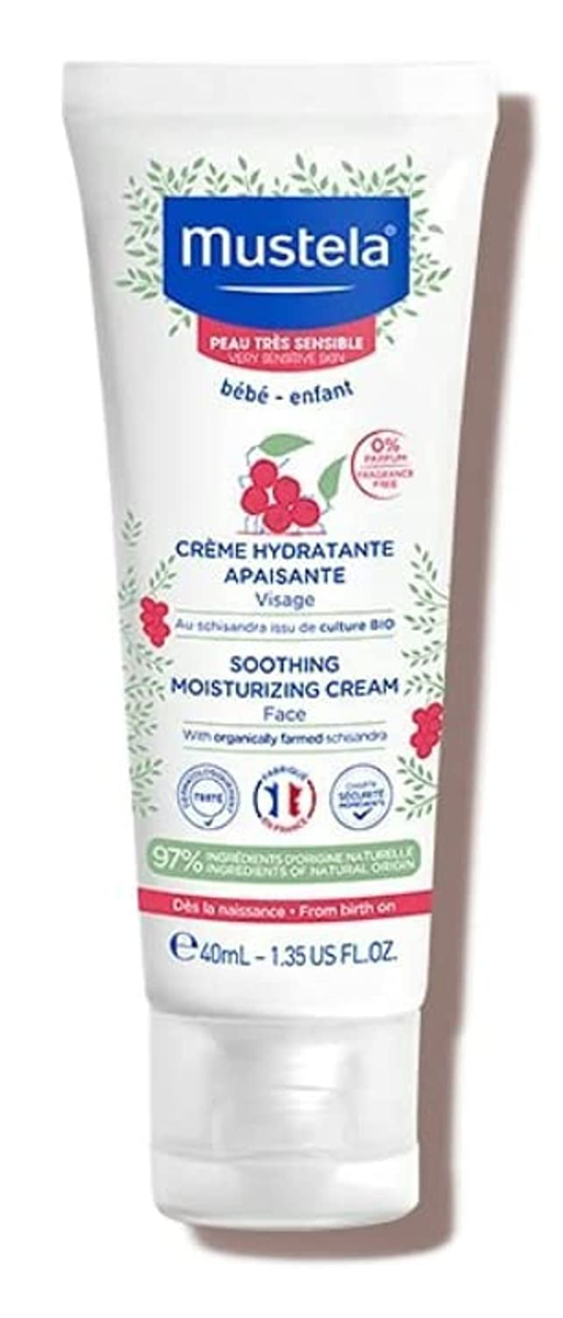 MUSTELA vlažilna krema za obraz za zelo občutljivo kožo 40ml