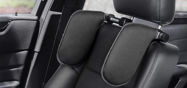 Reposacabezas para dormir en coche, reposacabezas de coche ajustable 7-18 cm 360°