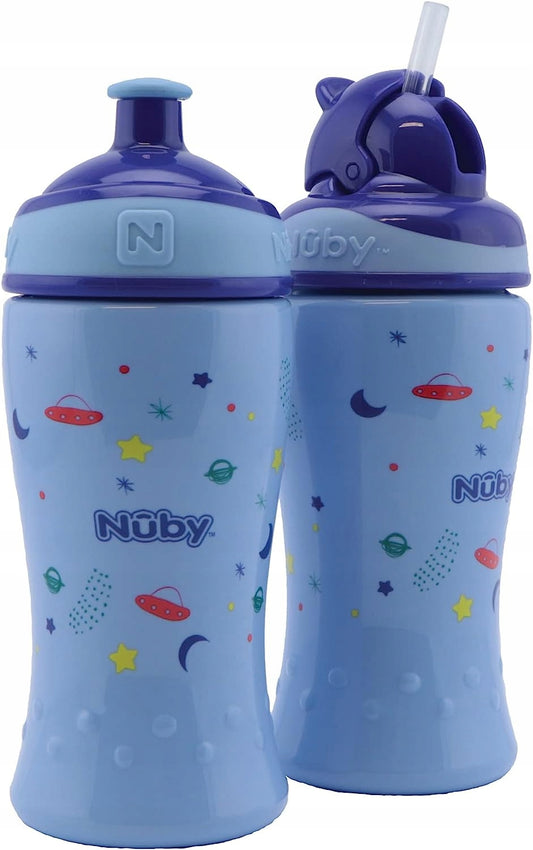 NUBY Trinkflasche x2 12m+ 18m+ 360ml
