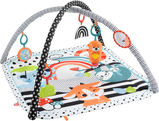 FISHER-PRICE manta educativa 3 en 1 con juguetes