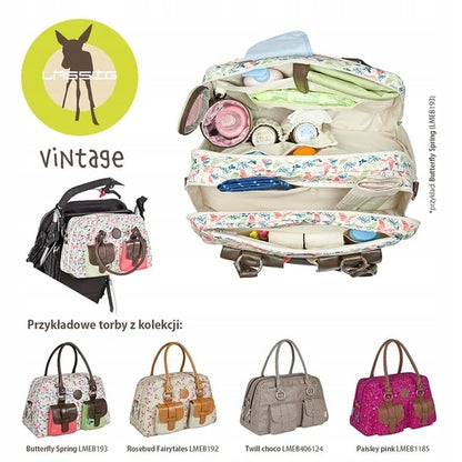 LASSIG Vintage Metro Bag Wickeltasche und Accessoires + Zubehör