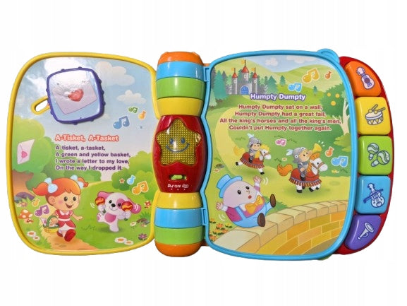 VTECH Rhymes Book elektronska poučna knjižica ANGLEŠKI JEZIK
