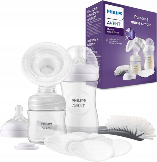 PHILIPS AVENT Natural SCF430/60 tiralatte manuale + accessori