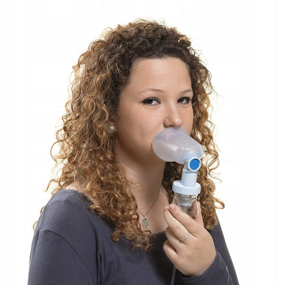 NEBULA Spacer Air Liquid NEBULIZATOR, IRYGATOR - biały nebulizator 2w1 z maską, łatwy w obsłudze